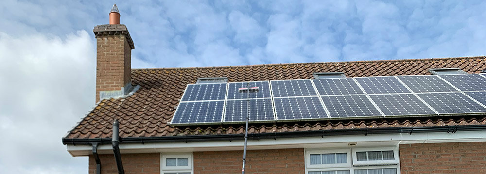 solar panel cleaning