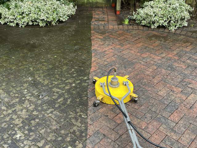 pressure washing