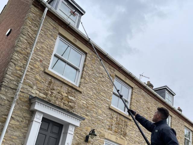 domestic window cleaning